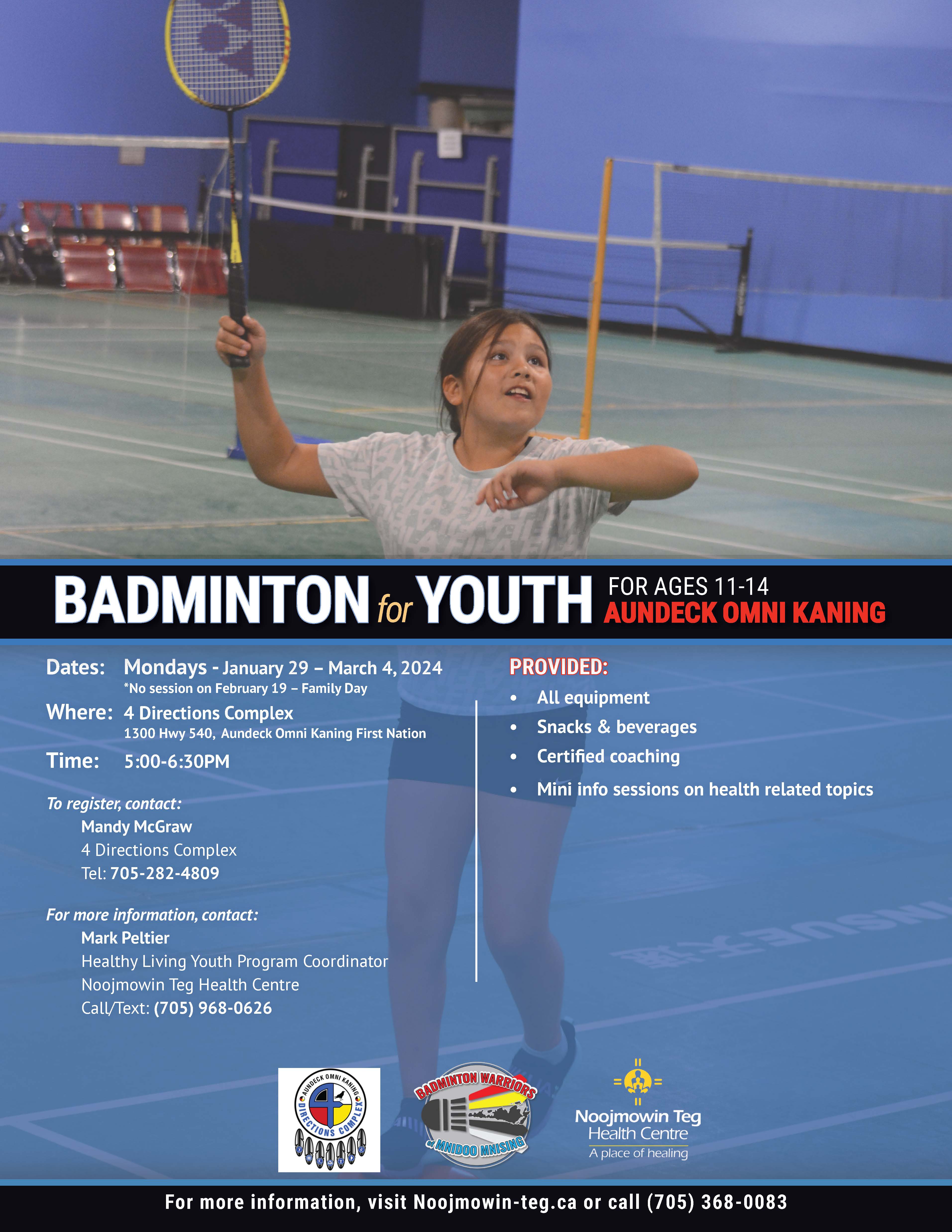 BADMINTON for Youth AOK Jan2024