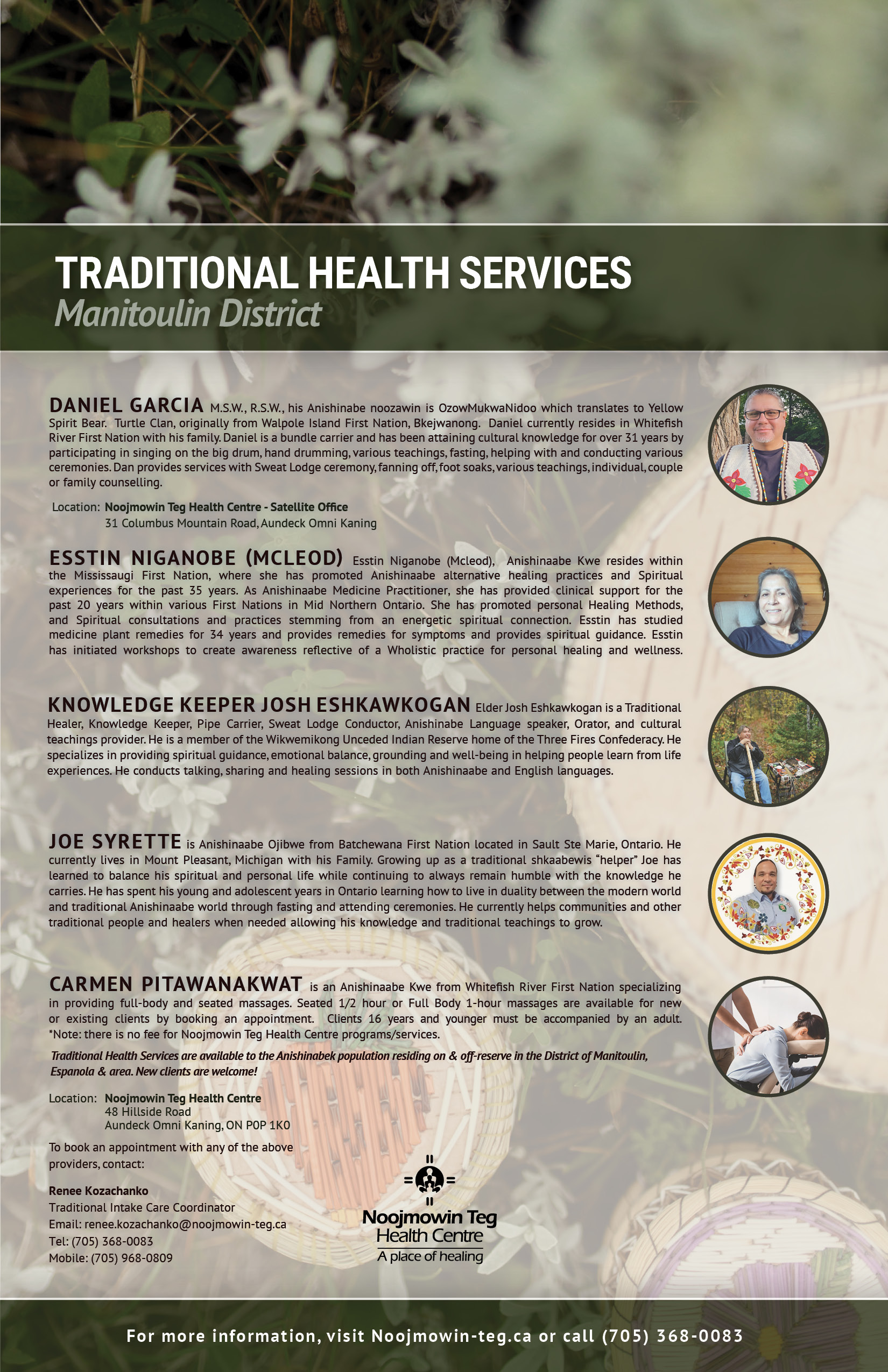 Traditional Health Services Manitoulin1